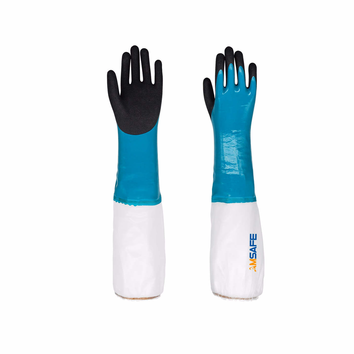CAT-0151 green cut resistant gloves upright product view