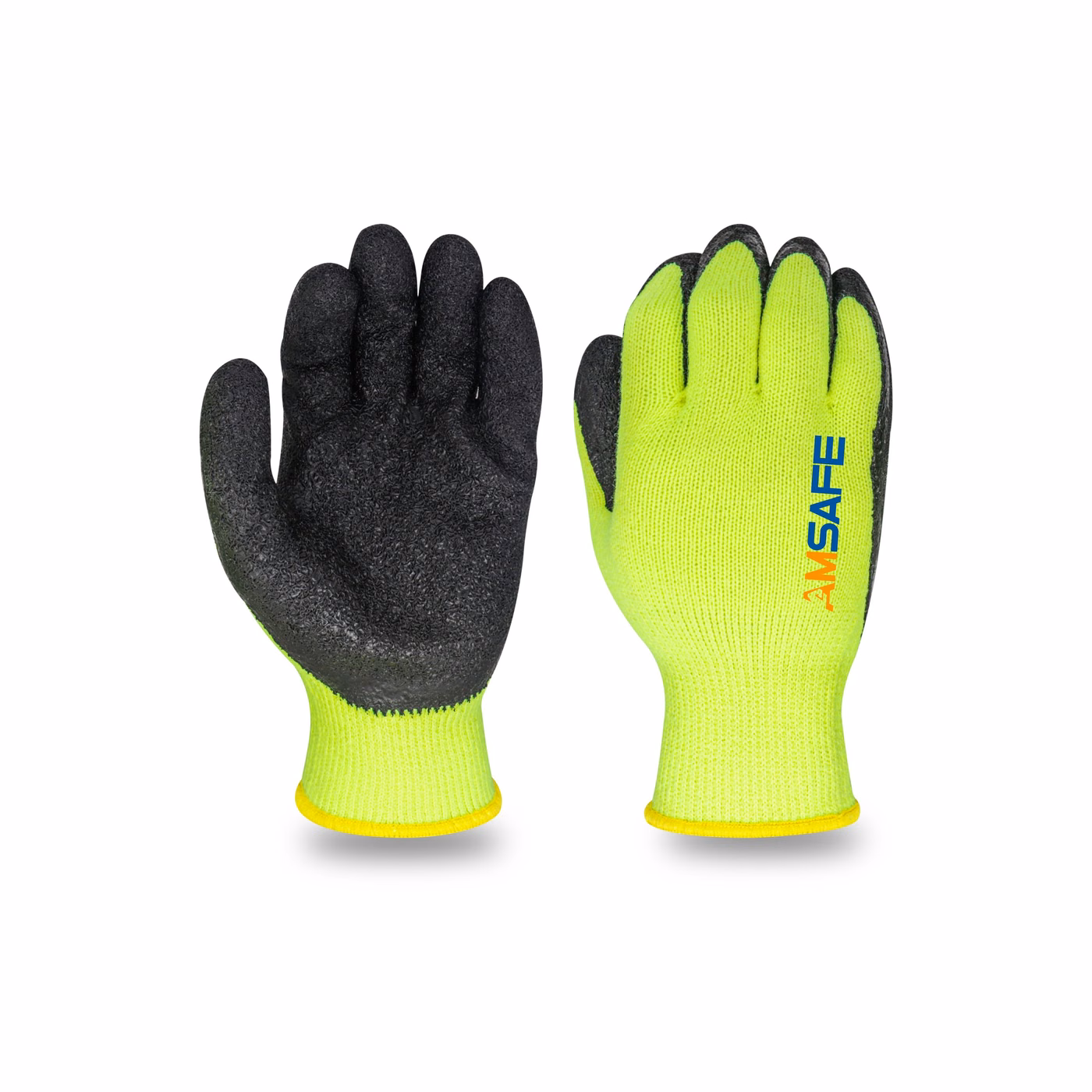 CL0531 latex coated work gloves upright product view