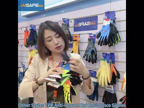 Other Styles TPR Anti Impact Cut Resistance Gloves