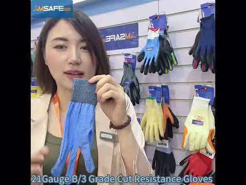 21Gauge B/3 Grade Cut Resistance Gloves